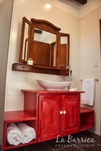 Un baño de Posada Boutique La Barrica