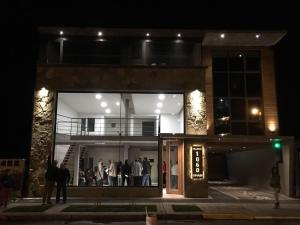 Το κτήριο όπου στεγάζεται  το διαμέρισμα