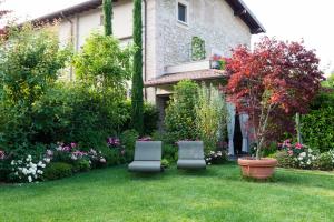 Zahrada ubytování B&B a Ca' Minore Franciacorta