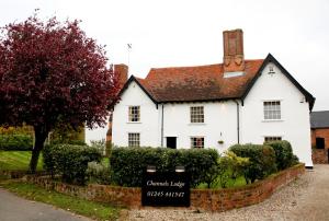 The building where the hotel is located 