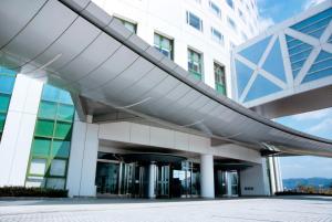 an external view of a building at Hotel Kyocera in Kirishima