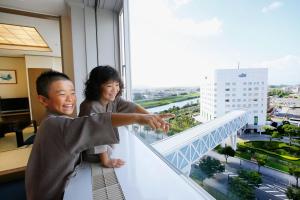 入住京瓷酒店的客人