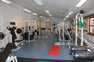 Fitness centrum a/nebo fitness zařízení v ubytování Bardufosstun