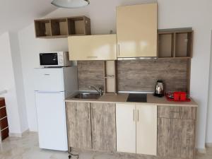 A kitchen or kitchenette at Villa Ilchev