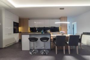 Kuchyň nebo kuchyňský kout v ubytování Apart-Hotel VIVI RESIDENCE & SPA