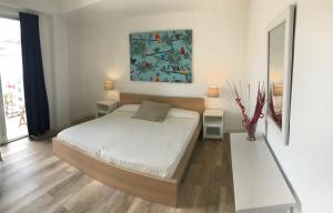 Cama o camas de una habitación en Apartamentos Bruja