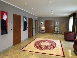 Posezení v ubytování Air Palace Hotel