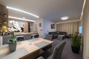 Posezení v ubytování Apart-Hotel VIVI RESIDENCE & SPA