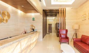 Posezení v ubytování Hotel Metropolis