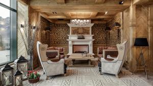 Posezení v ubytování Bachleda Hotel Kasprowy