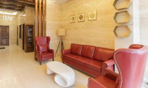 Posezení v ubytování Hotel Metropolis