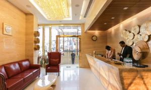 Posezení v ubytování Hotel Metropolis