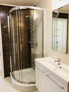 Koupelna v ubytování Willa Słoneczna + 60 fotografií