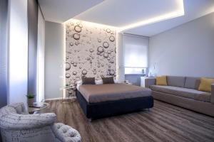A seating area at B&B In Centro Palermo