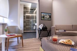 A seating area at B&B In Centro Palermo