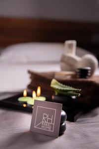 A bed or beds in a room at B&B Rakel Home