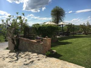 Zahrada ubytování Cascina Baresane