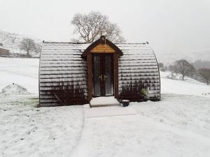 冬天的Bwlcheinion Sea View Glamping