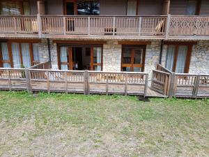 Balkón nebo terasa v ubytování Un été à Courchevel
