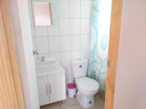 Kylpyhuone majoituspaikassa Hostal Maria Casa