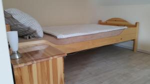 Postel nebo postele na pokoji v ubytování Gästezimmer Langenselbold