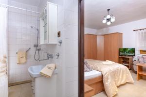 Kúpeľňa v ubytovaní Pension Danninger + 32 fotografií