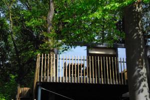 En balkong eller terrass på Gite des Bois de Spa