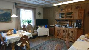 Köök või kööginurk majutusasutuses Furggerhof