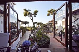 A garden outside Il Giardino dell'Arte
