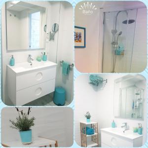 Ein Badezimmer in der Unterkunft Benal-beach Marina Deluxe