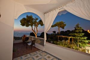 A balcony or terrace at Il Giardino dell'Arte