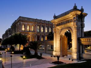 a large building with an arch in front of it at Çırağan Palace Kempinski Istanbul in Istanbul +54 photos