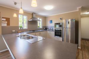 
A kitchen or kitchenette at Cape Howe Cottages
