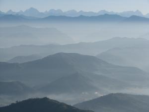 Lanskap alam di dekat resor