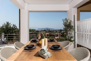 Balkón alebo terasa v ubytovaní Blue Island Luxury Apartment
