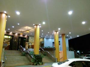 a large building with a lot of lights on it at Summit Hotel Bukit Mertajam in Bukit Mertajam