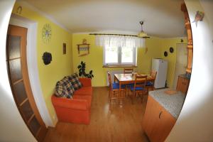 Posezení v ubytování Apartmá u Hovorků