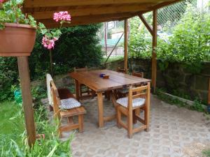 Zahrada ubytování Apartmá u Hovorků