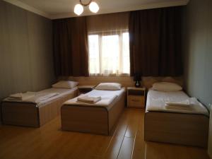 Voodi või voodid majutusasutuse Hotel Nikala toas