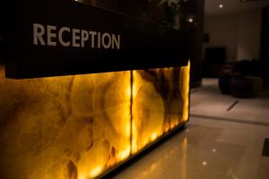 Vstupní hala nebo recepce v ubytování MD Barbaros Hotel