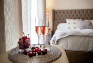 A bed or beds in a room at Hotel Mediterraneo