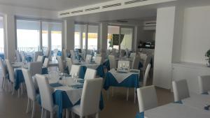 Restaurace v ubytování La Conchiglia sul Mare