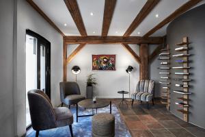 Ruang duduk di 71 Nyhavn Hotel