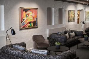Ruang duduk di 71 Nyhavn Hotel