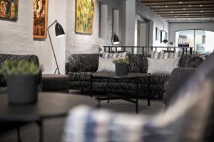 Ruang duduk di 71 Nyhavn Hotel
