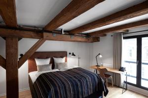 Katil atau katil-katil dalam bilik di 71 Nyhavn Hotel