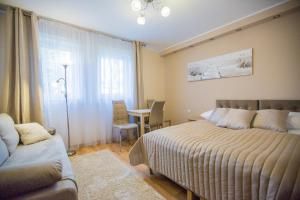 Posteľ alebo postele v izbe v ubytovaní Savona Świnoujście
