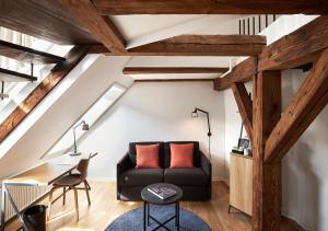 Ruang duduk di 71 Nyhavn Hotel