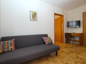 TV a/nebo společenská místnost v ubytování Apartments and rooms Novigrad 1624