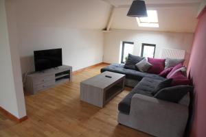 Posezení v ubytování Appartement Courcelles